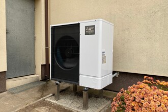 1 - Rodinný dům – tepelné čerpadlo Mitsubishi Ecodan